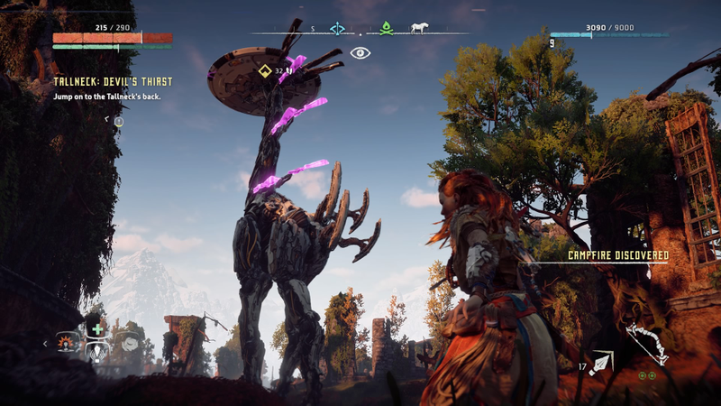 Illustration for article titled Horizon: Zero Dawn, análisis: ven por los dinosaurios robot, quédate por la brutal historia
